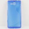 Sony Xperia U - TPU Gel Case S-Line Blue (OEM)